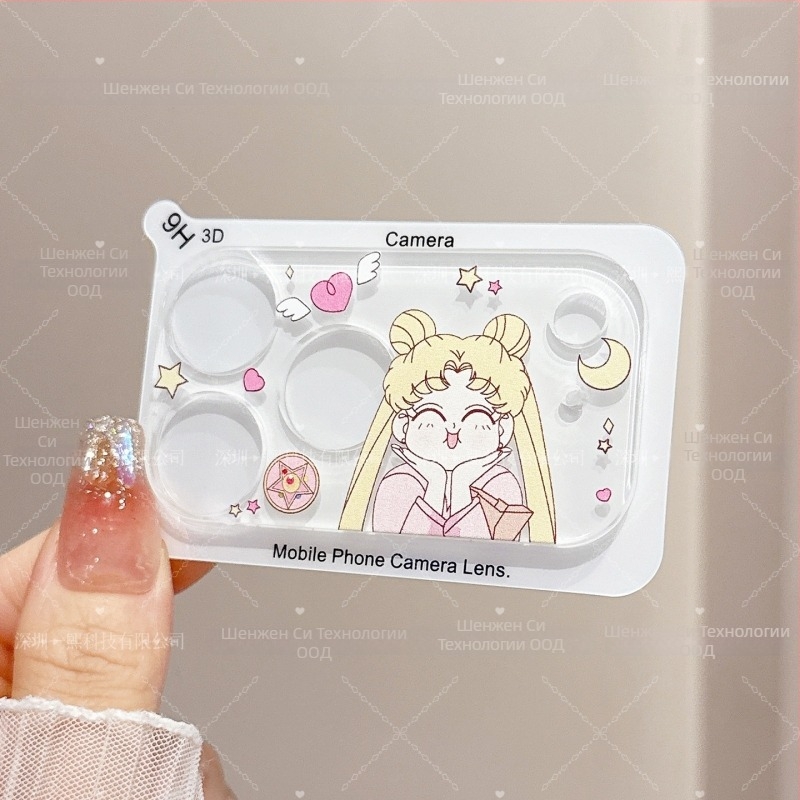 Фолио за обектив за iPhone 17 Pro: прозрачно, акрилен материал, HD, удароустойчиво, пълно покритие