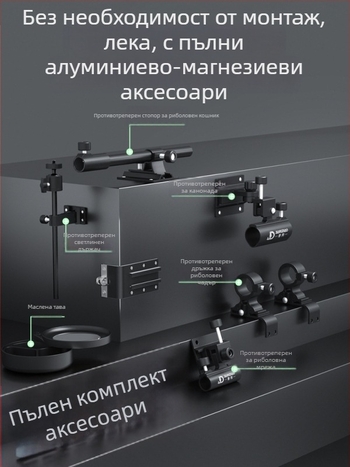 Риболовна кутия Ginger Fishing - PP материал, капацитет 25-32