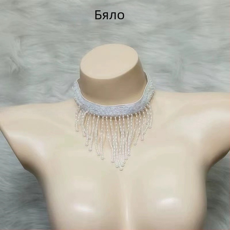 Комплект за танц на корема с ръчно бродиран сутиен и пискюли, три части, унисекс, плат Спандекс, пускане през пролетта 2025