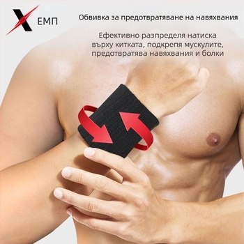 Shanpu A1V50 протектор за китка за спорт – протектор за китка при навяхване, подходящ за баскетбол