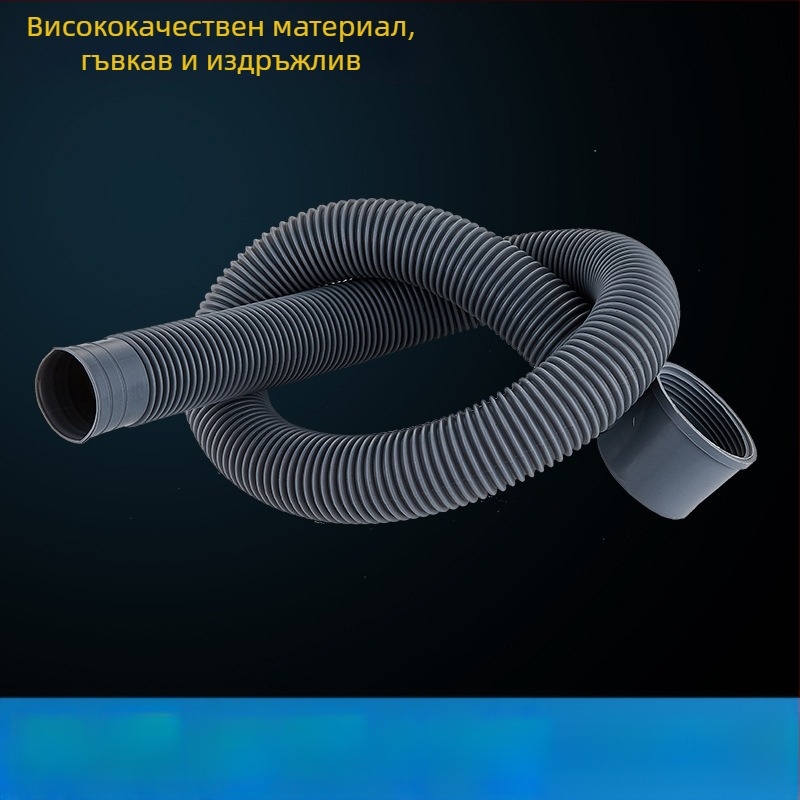 Клапан за източване на вана с педално управление и пружинен механизъм, материал ТПЕ, аксесоар за дренаж на душ кабината
