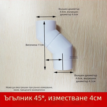 Аксесоар за воден резервоар към скрит водопровод на тоалет (PP; Hanging waves; Инжекционно формовано; Модерен минималистичен стил)
