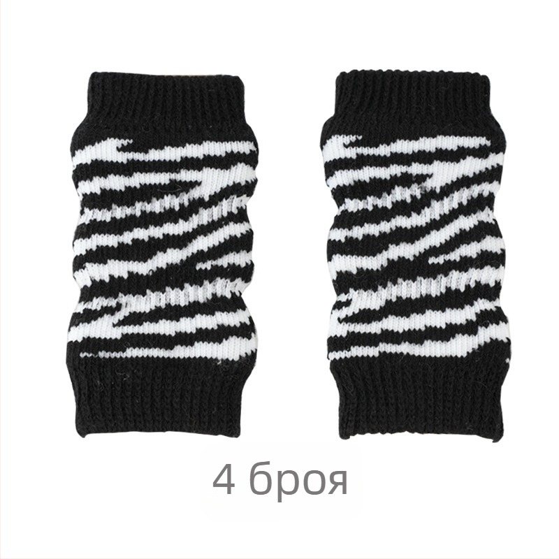 Протектори за коленете и краката на домашни любимци за общи животни, памук, противохлъзгащи, топли, износоустойчиви, Blue Wave частна марка чорапи