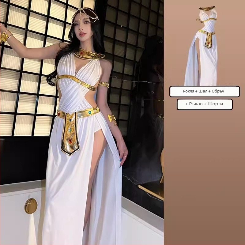 Костюм за танц на корема – Екзотичен индийски танцов костюм за мъже, Jasmine Princess Elf фотокостюм, плат 95% и повече, лято 2022