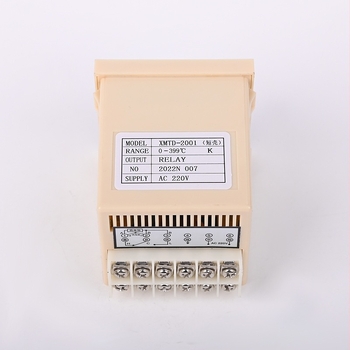Xmtd-2001/2002 Pt100E/K-тип вход дигитален регулатор на температура, LED дисплей, ±1°C точност, размери 102×70 мм, отвор 68×68 мм