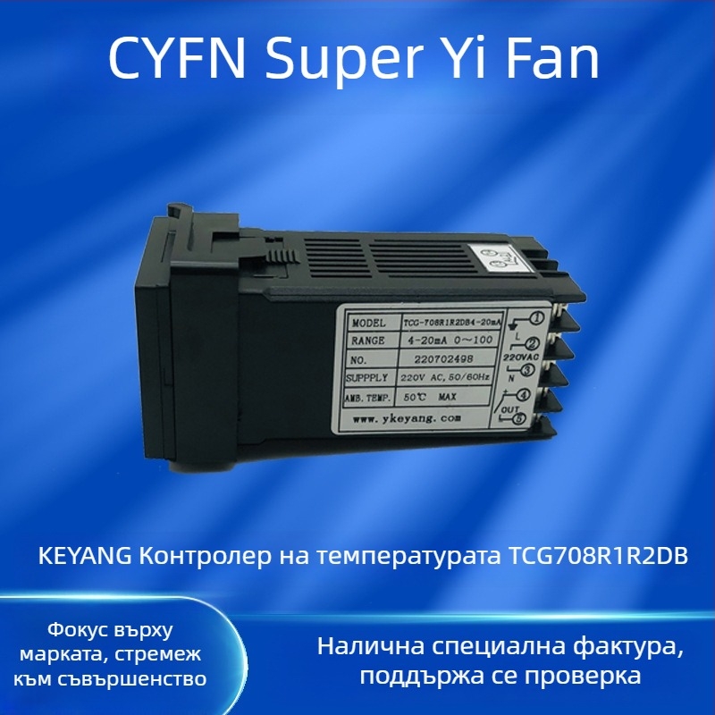 Keyang термостат с цифров дисплей и контролер за температура TCG-708R1R2DB, 4081T18, 4081, 4381X