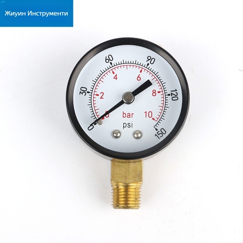 Диференциален манометър Y40, диапазон 0–0.1, точност 1.6–2.5, резбово свързване радиално-осево