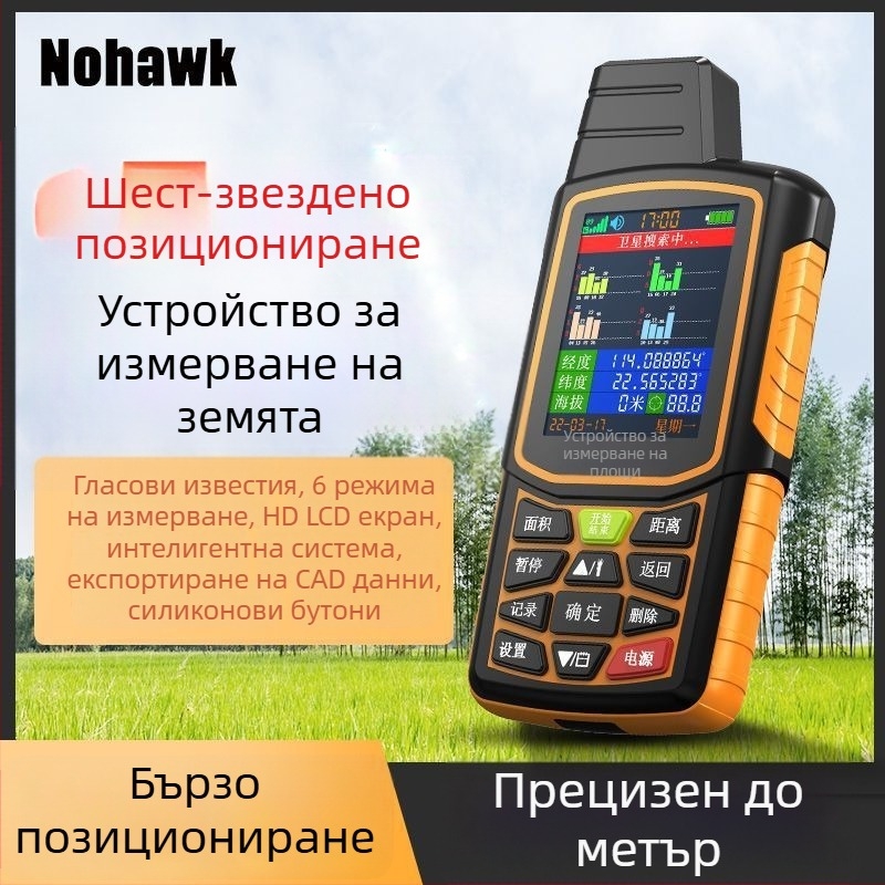 Измервателно устройство за земеделска земя — висока точност, ръчно и монтирано в превозно средство; измерва площи (код на продукта: 4653645345634563)
