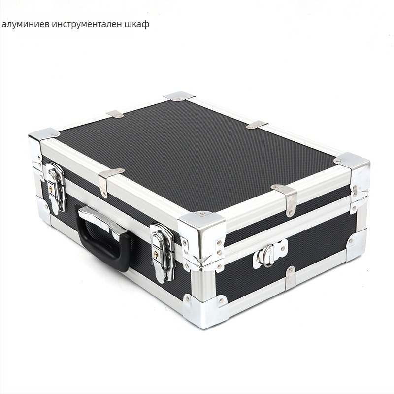 Алуминиева кутия за инструменти и оборудване – Hengrui Luggage, за сценично осветление, инструментален кейс, кутия за противопожарни инструменти, шаси на дрон, военен полетен кейс
