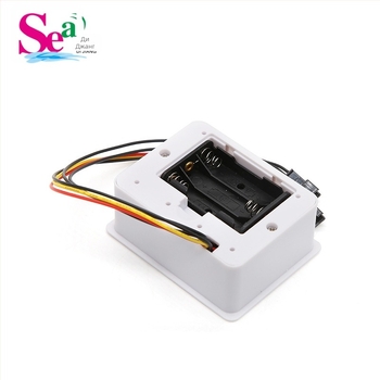 Dijiang LCD-S2 цифров воден потокомер с интелигентен електронен дисплей, модел LCD-S2, диапазон на измерване 1-25 л/мин, среда: вода, батерийно захранване