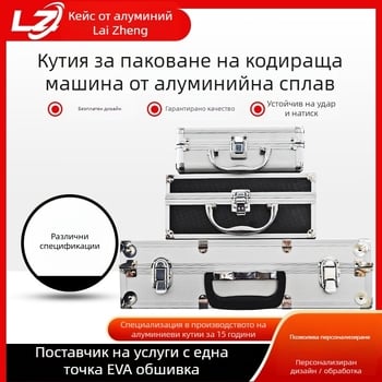 Lazheng алуминиев куфар за инструменти – инструментална кутия и флайт кейс