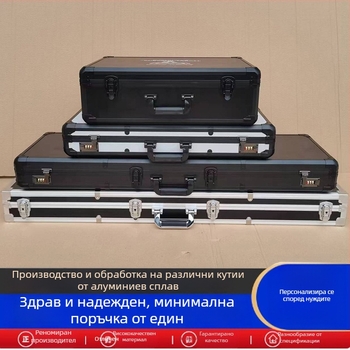 Алуминиев кейс за инструменти и оборудване с огнеупорна плоча и EVA облицовка, алуминиева рама, по поръчка
