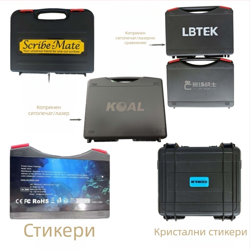 SSJ персонализирана луксозна преносима пластмасова кутия за съхранение на цифрови измервателни уреди и инструменти