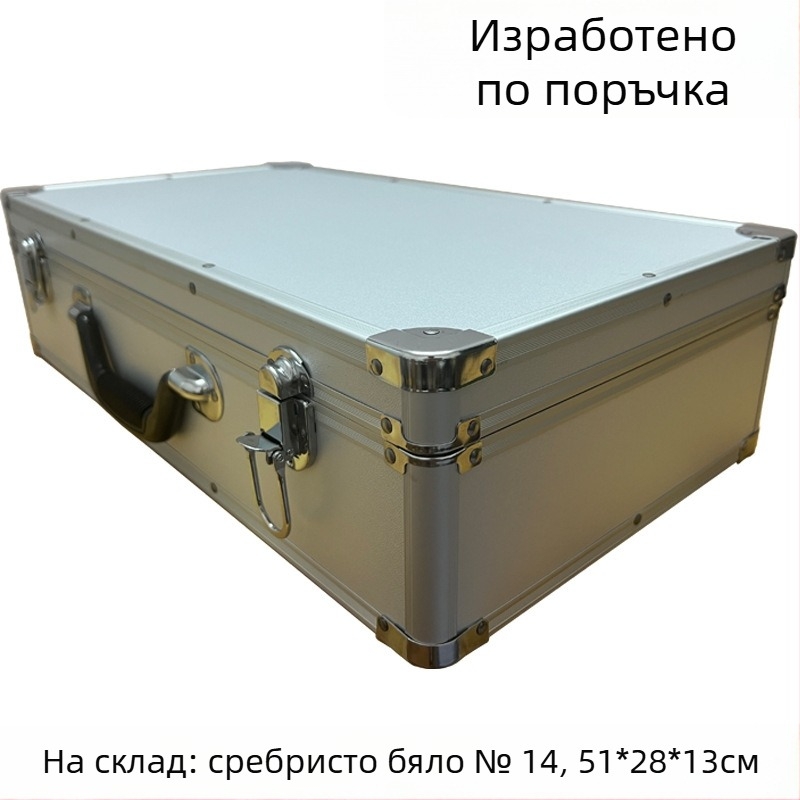 Алуминиева кутия за оборудване, удароустойчива, водоустойчива, с термална защита, преносима