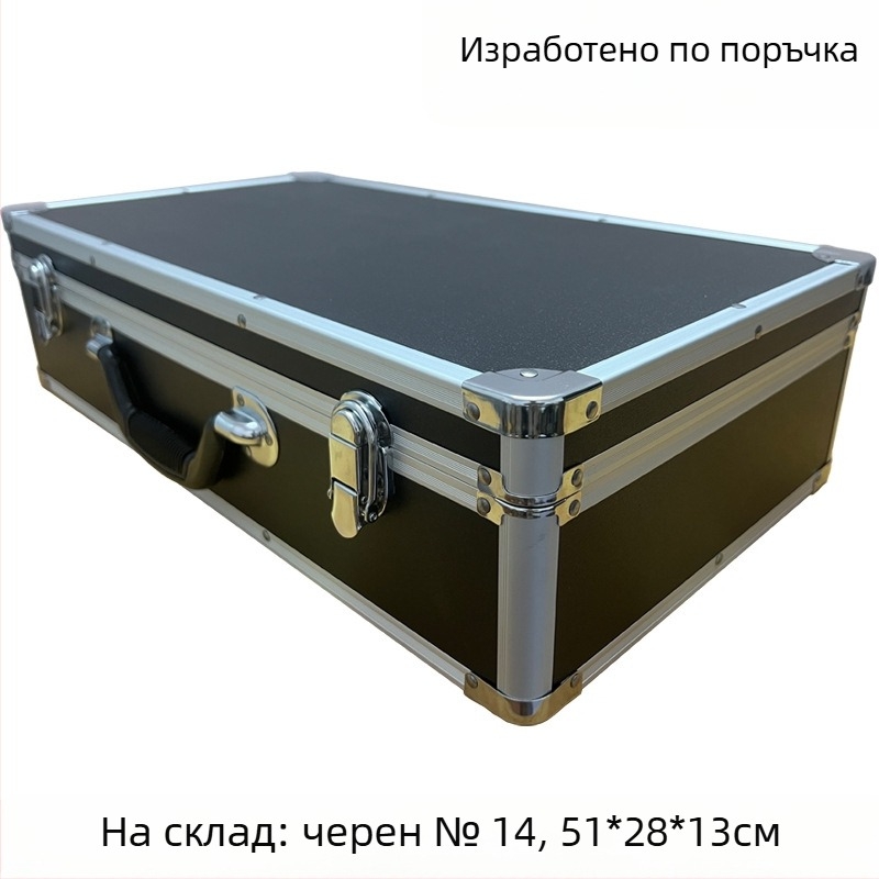 Алуминиева кутия за оборудване, удароустойчива, водоустойчива, с термална защита, преносима