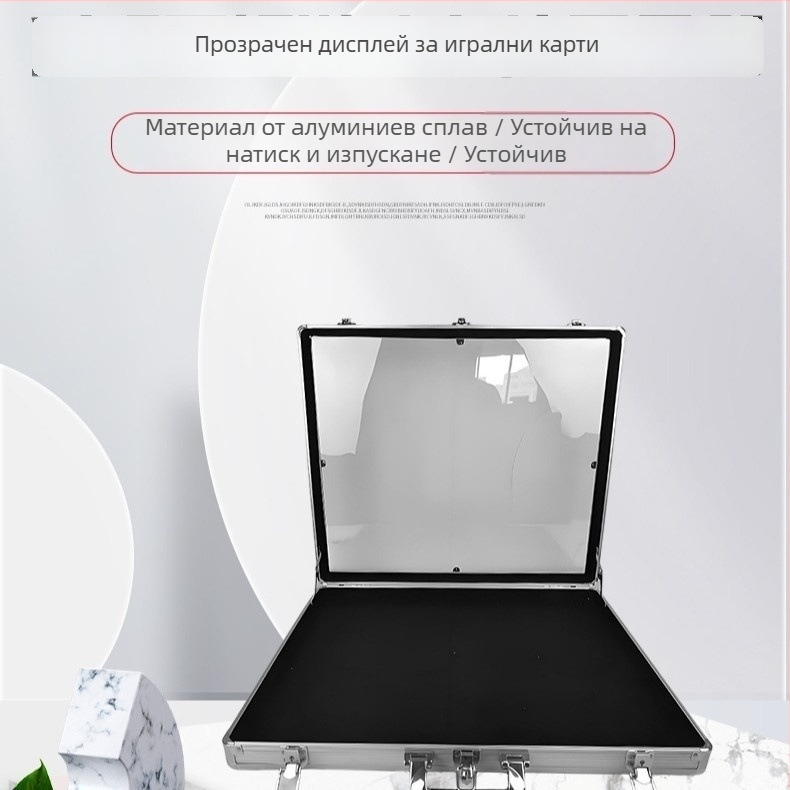 Алуминиев авиационен кейс Hokley Luggage HX2026, ръчно носене, за съхранение и показване, лек