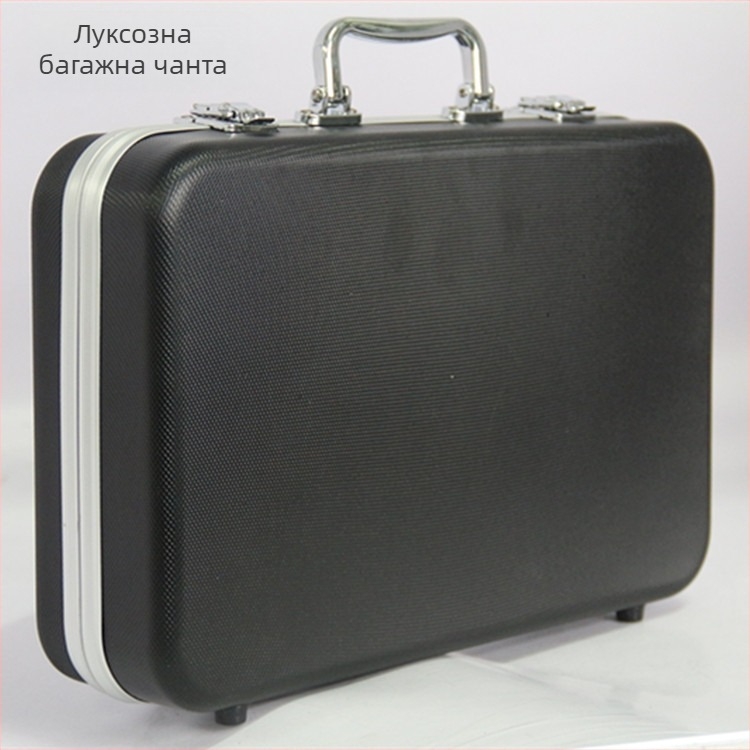 Ръчна преносима кутия за инструменти с алуминиева рамка, ABS корпус и EVA вътрешна облицовка, модел ABS-6