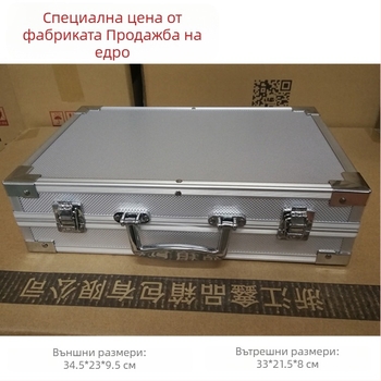 Преносима алуминиева кутия за инструменти за кейс за оборудване, товар 8 кг