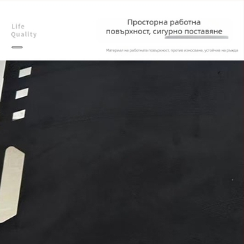 Meihui маса за къмпинг и барбекю, сгъваема, карбонова стомана, преносима тактическа маса, произход Bazhou