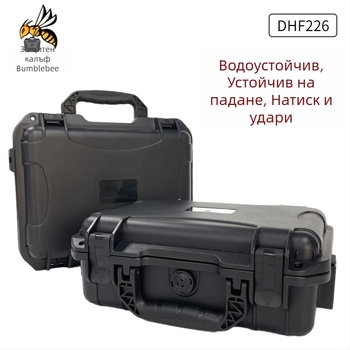Кутия за инструменти с ударо- и влагозащитен дизайн, PP пластмасова кутия, облицовка от пяна и EVA, товароносимост 50
