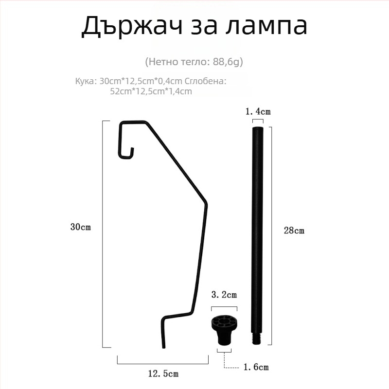 Външна сгъваема маса, преносима тактическа маса за барбекю, пикник и къмпинг