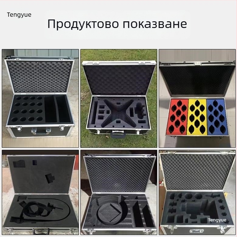Алуминиев летящ кейс за инструментално оборудване и аудио техника