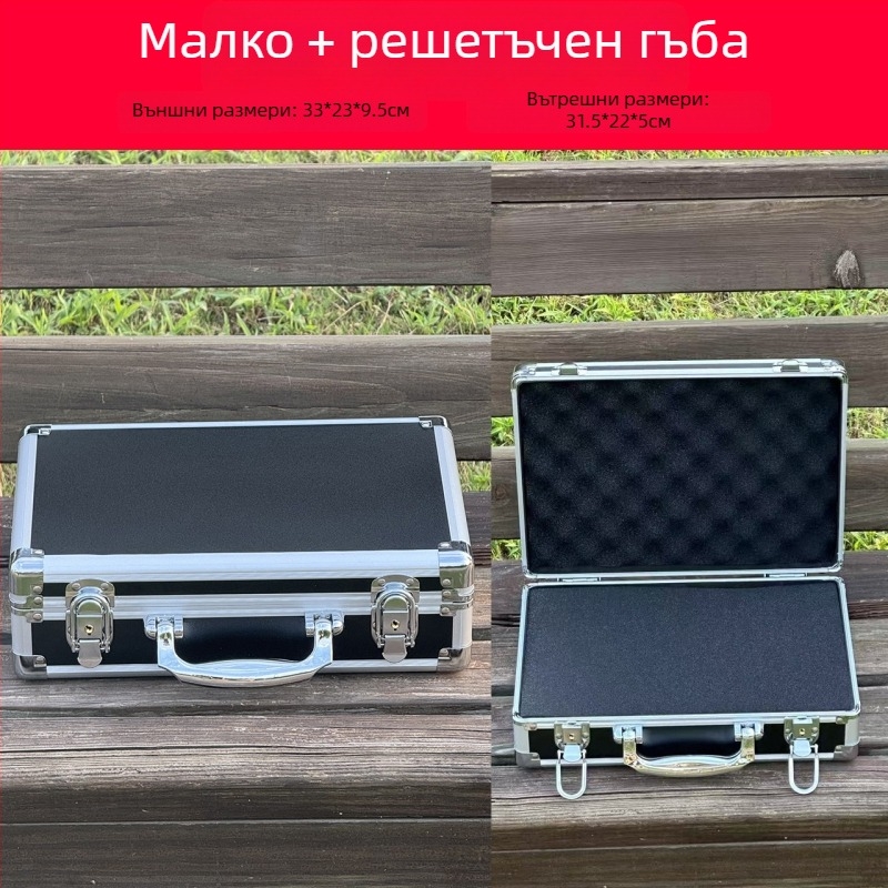 Кейс за оборудване, удароустойчив, военен клас, преносим