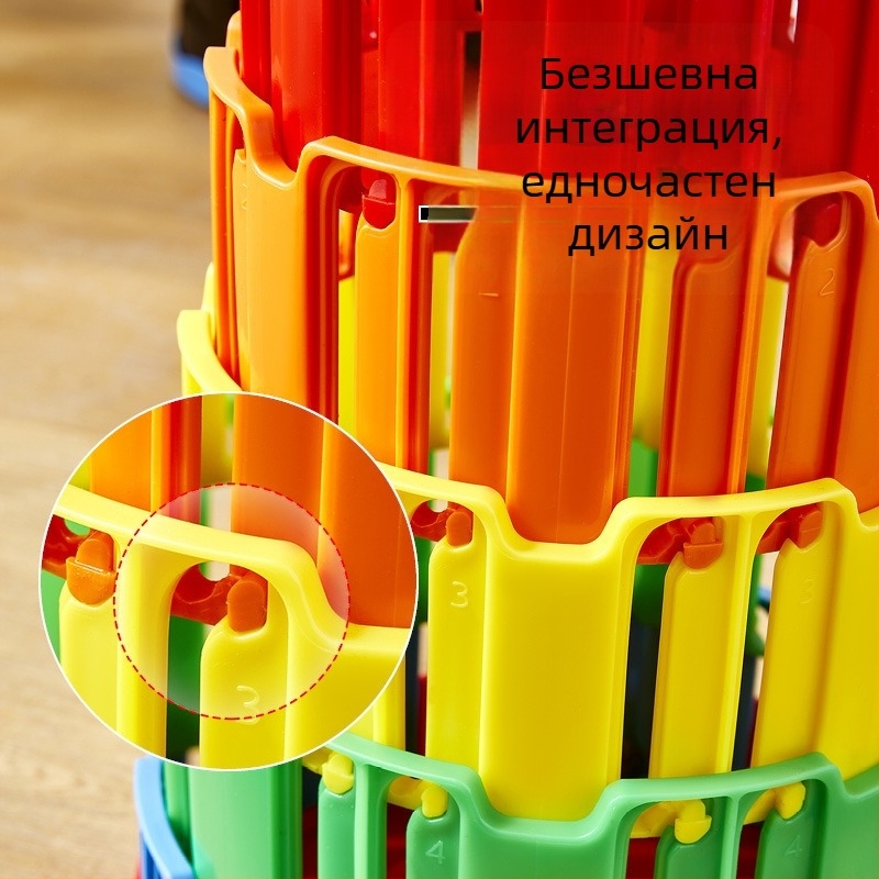 Сгъваем пластмасов табурет за открито, телескопичен разтягащ се дизайн, PP пластмаса, произход Хъбей