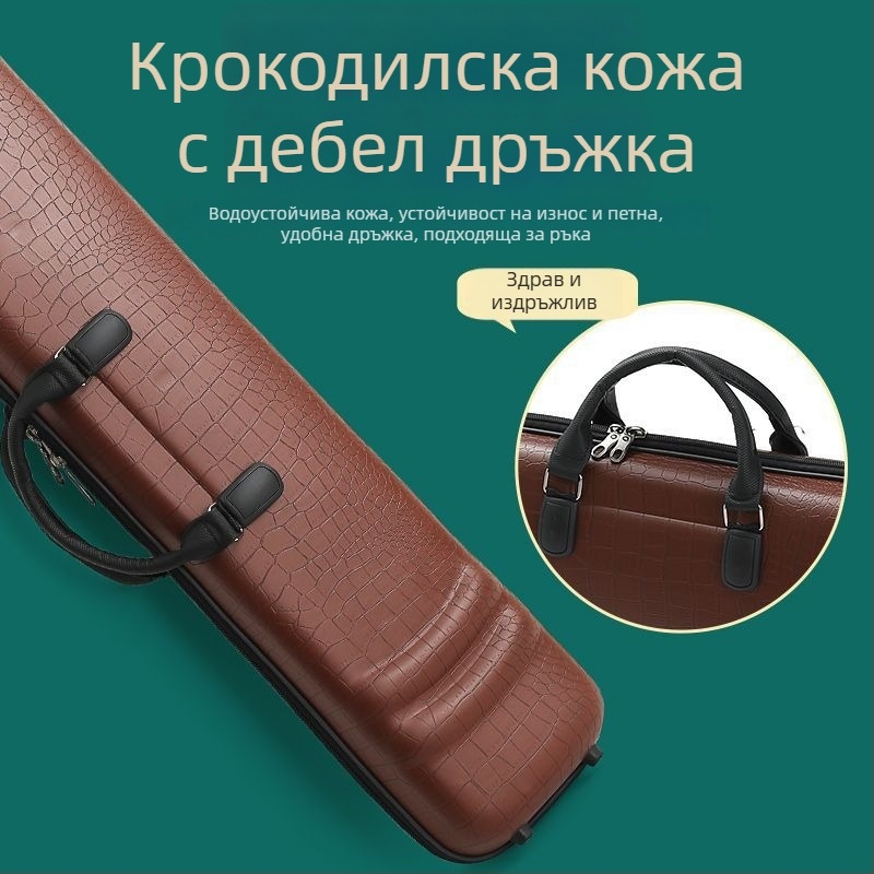 Кожена кутия за ерху с крокодилски модел, раница за ерху със влагомер, стандартна универсална конструкция