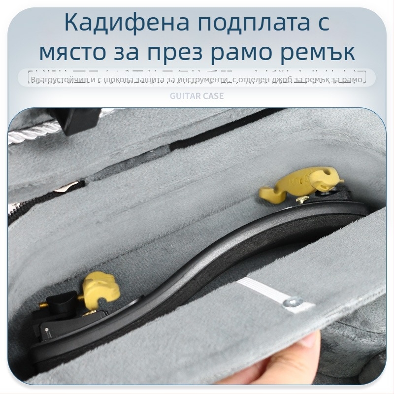 Кутия за цигулка – ултра-лека, преносима; Busen, модел Violin case 4, Материал: по договаряне