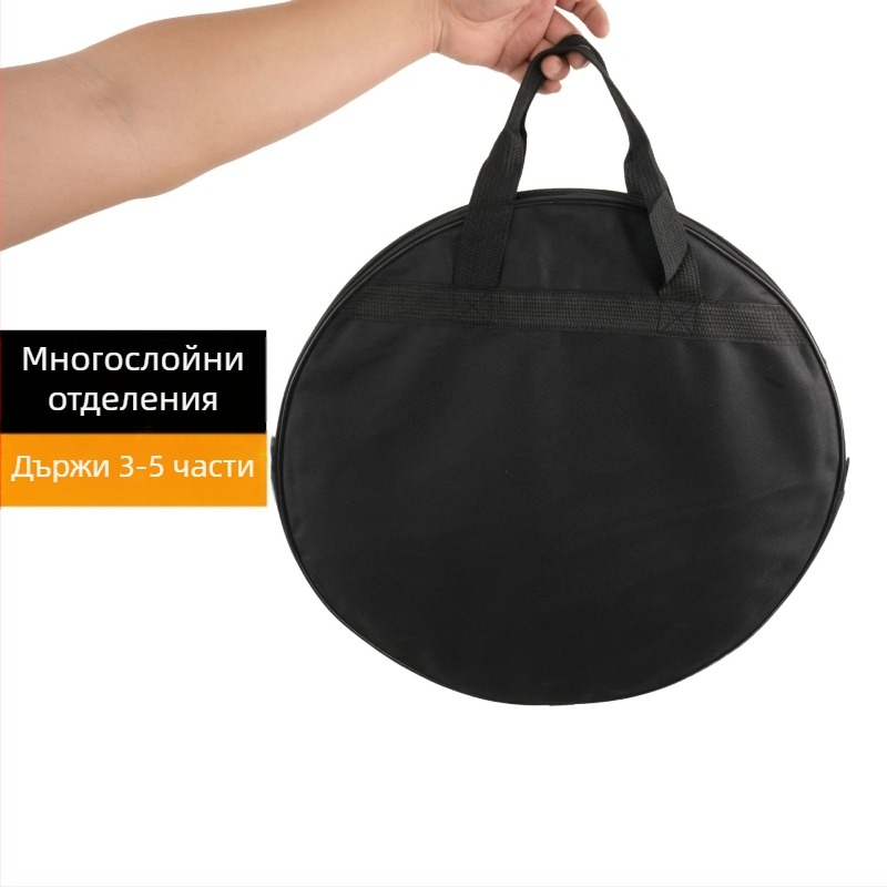 Keerpusi раница за цимбали с подплатена памучна подложка – преносим калъф за музикални инструменти