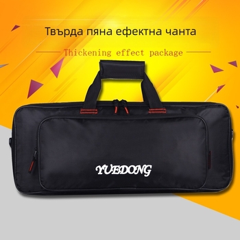 YUEDONG чанта за педали за ефекти на електрическа китара — оксфорд плат, презрамка за едно рамо, чанта за музикални инструменти