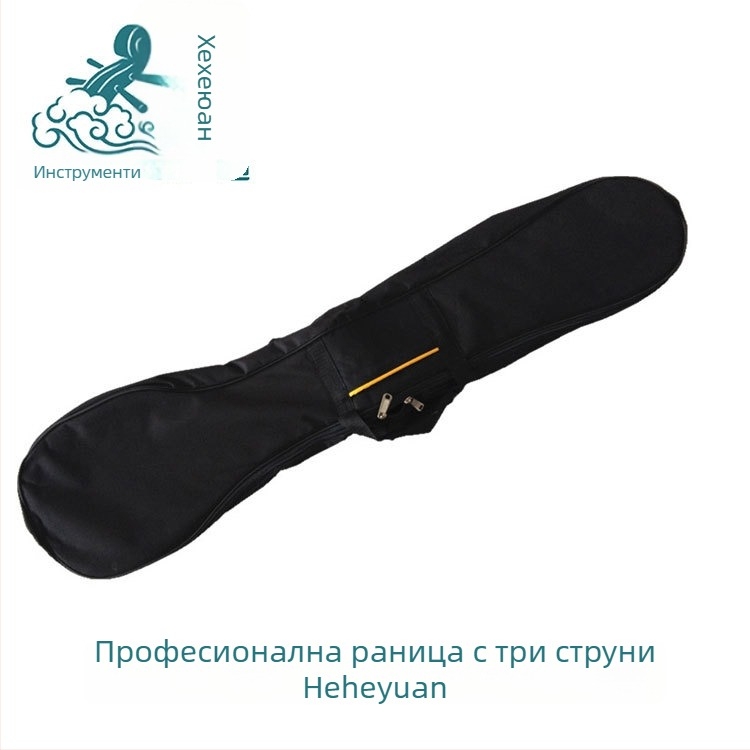 Чанта за триструнни музикални инструменти, марка Huidian, модел HG007, оксфордска материя, дръжка за носене, персонализирано печатване