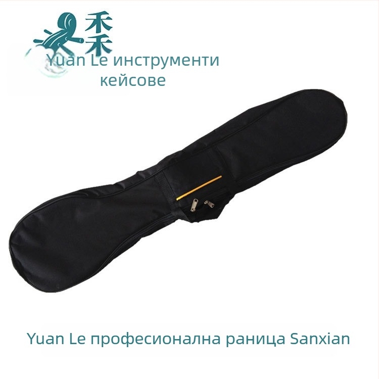 Чанта за триструнни музикални инструменти, марка Huidian, модел HG007, оксфордска материя, дръжка за носене, персонализирано печатване