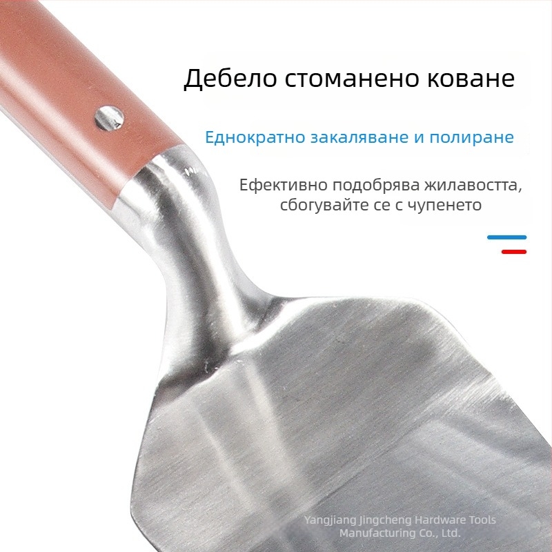 Jingcheng Интегриран инструмент за зидария от неръждаема стомана: шпакловъчна мистрия, шпатула за мазилка, скрепер
