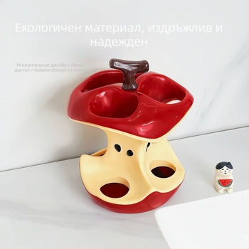 Jane пластмасов държач за четки за зъби – съхранение, персонализирано монтиране
