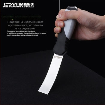 Шпатула за шпакловка от неръждаема стомана Jerxun/Jingxuan – за мазилка, зидария и почистване