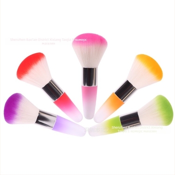 Четка за почистване на прах от нокти с дълга дръжка – многофункционална грим четка