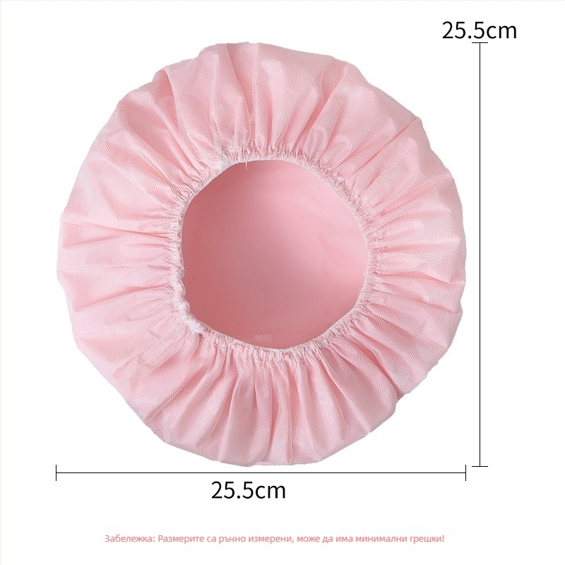 Шапка за душ | Водоустойчива, Устойчива на масло и дим, Повторно използваема | PE материал, За възрастни