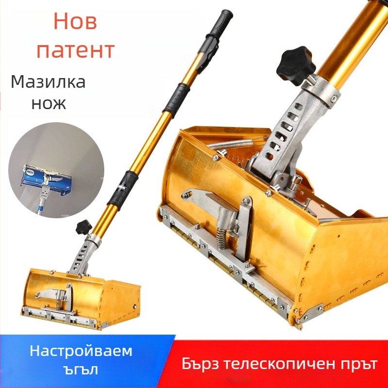 Шпакловъчна лопатка в кутия — неръждаема стомана, пластмасова дръжка, Tajima Hyakukawa, код GHH, серия Putty Scraper Box