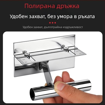 Неръждаем стоманен шпакловъчен нож, регулируем малък шпакловъчен инструмент за мазилка на стени, марка Old Hoe Farmer