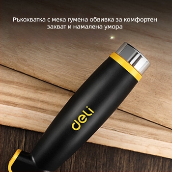 Deli DL-HD03 Неръждаема стомана, задебелен нож за шпакловане, многофункционален скрепер