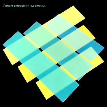 Комплект от смолни шпакловъчни ножове за автомобилна грижа — серия Plane + Curve, Junjia