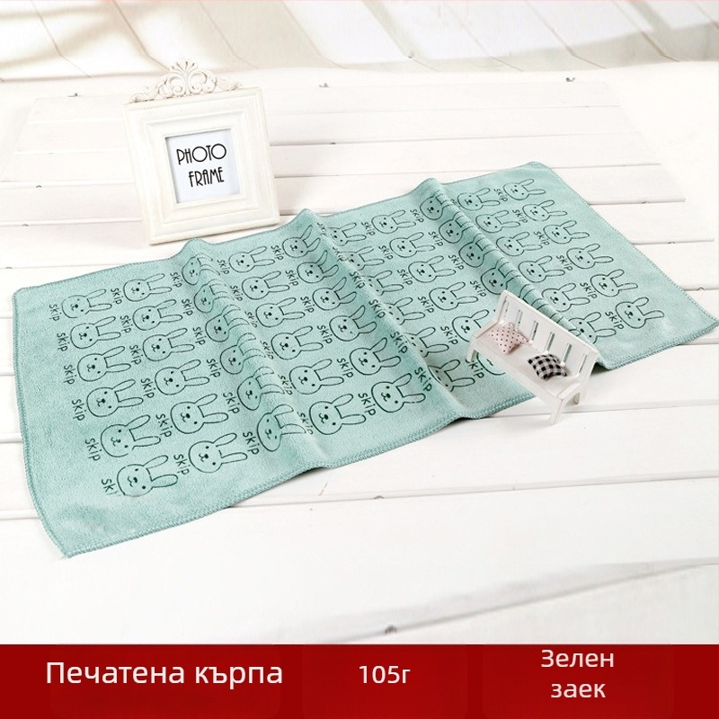 Xin Bai Li кърпа от микрофибър с принт, 150D, 100–119 g, полиестерово влакно, печатен процес