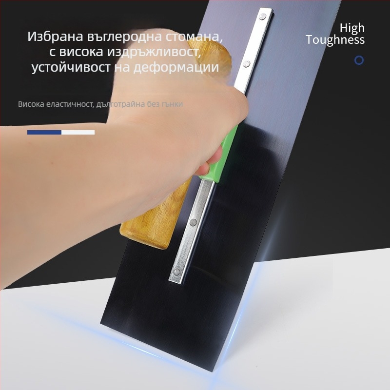 Неръждаема стомана шпакловъчна лопатка и нож за шпакловка, циментен скрепер; модел Tile Knife; произход Zhejiang, Китай; без внос.