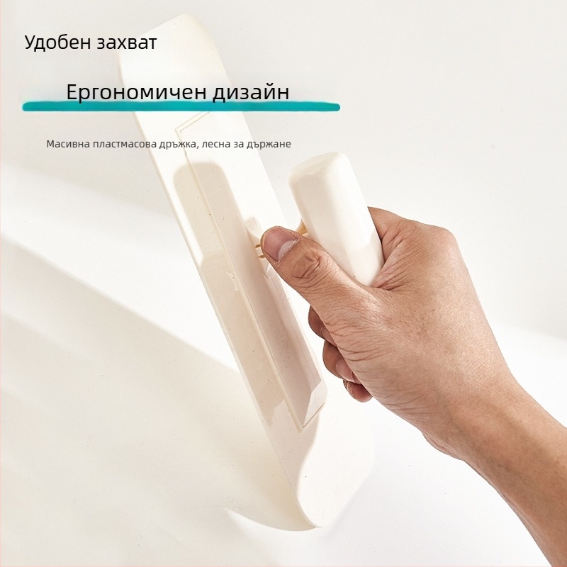Плоска пластмасова шпатула за шпакловане и нанасяне на вар