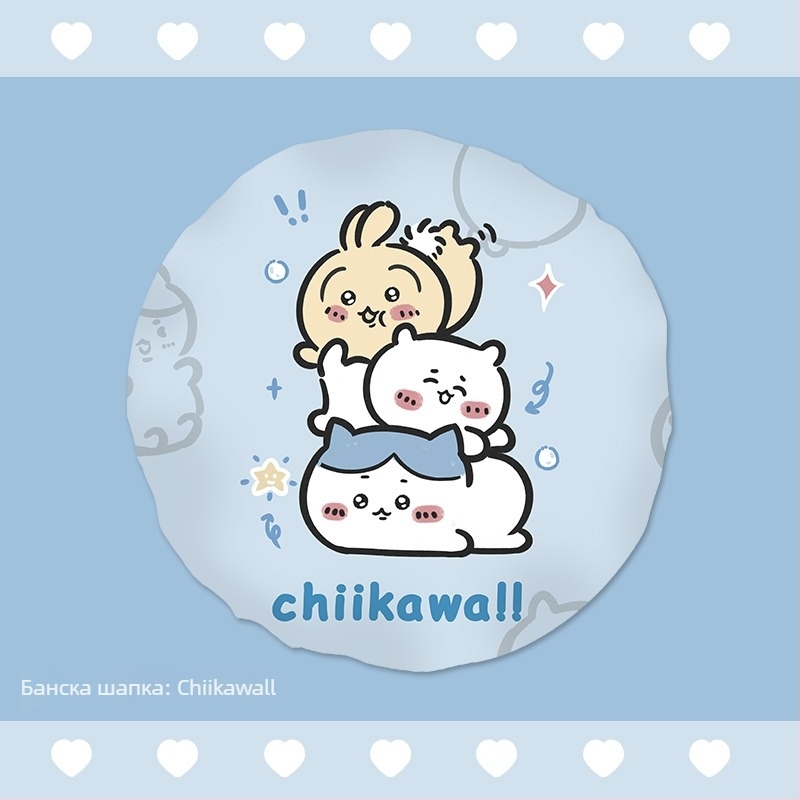 Детска мультяшна шапка за душ – двойно уплътнена, водоустойчива, против влажност, за домашна употреба