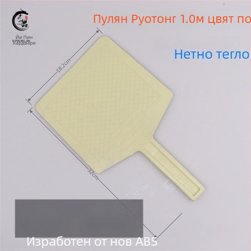 Пластмасова шпатула за шпакловка върху глинени плочи