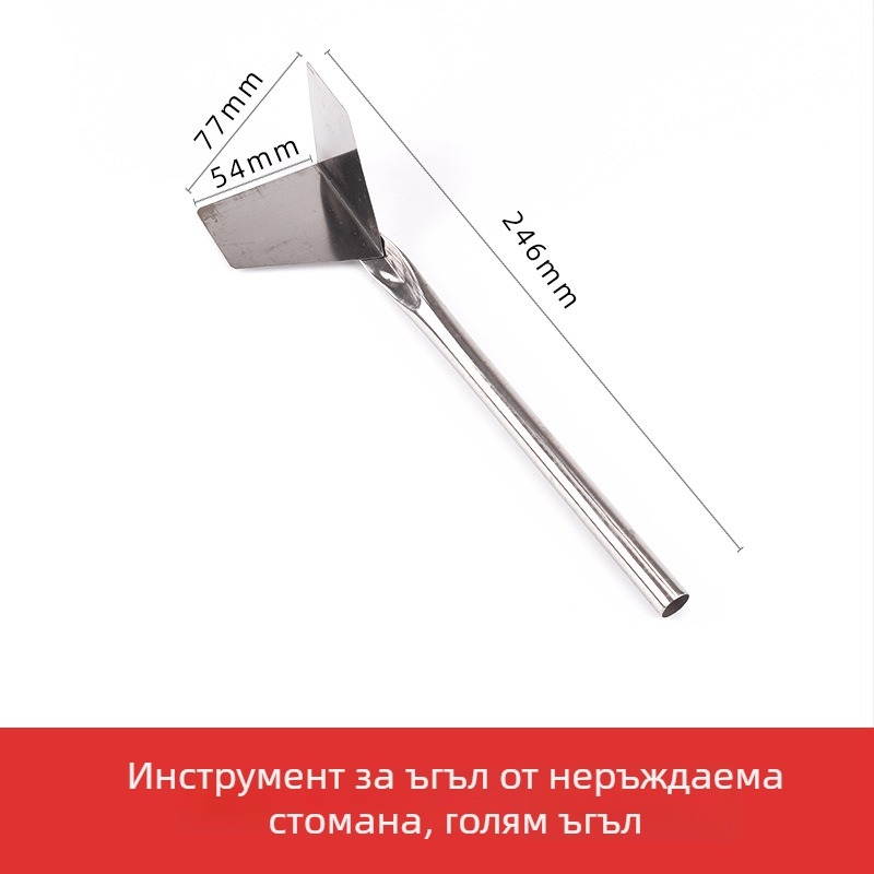 Jiuling пластмасова прозрачна шпатула за диатомитова мазилка и довършителни работи по стени