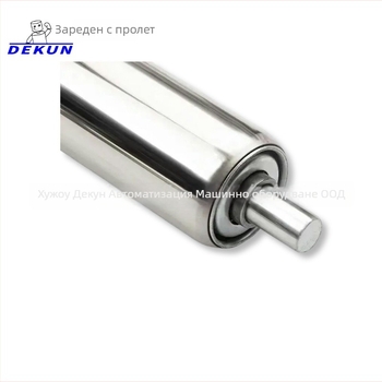 Безмоторен ролков конвейер Dekun; тръбни материали: неръждаема стомана и въглеродна стомана; подходящ за логистика, хранителна индустрия, складове и рафтове